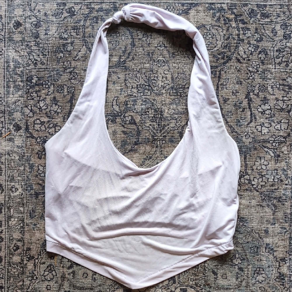 Urban Outfitters Lilac Halter Tank Top